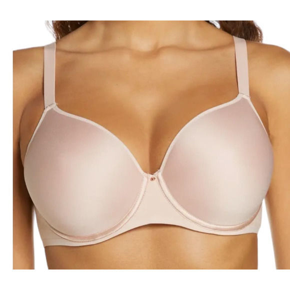 Chantelle Bra 18J6 Comfort Chic back smoothing t-shirt size 32D - Picture 1 of 6
